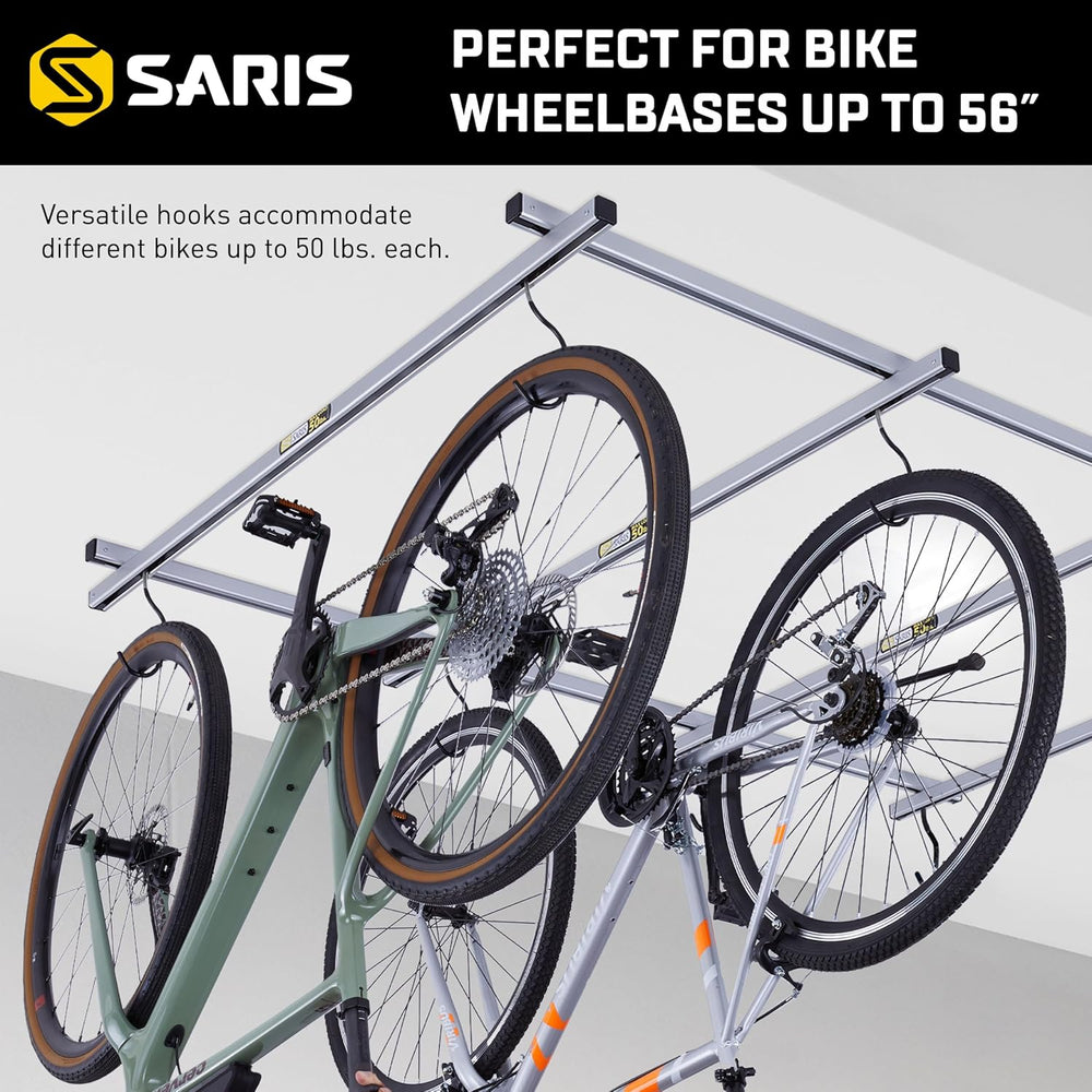 Saris Bike Storage, Cycle Glide Home Bicycle Parking, Ceiling Rack and Add-on...