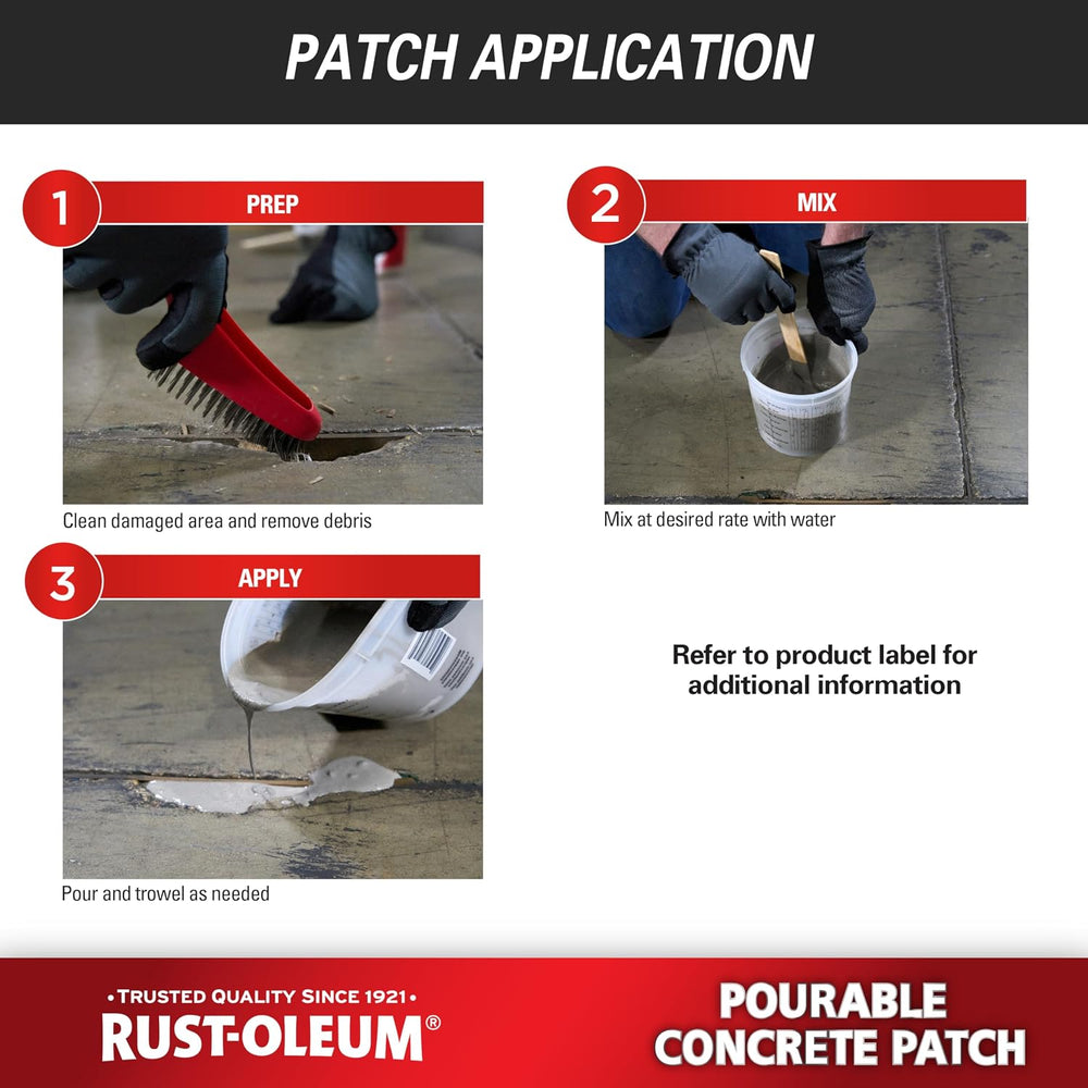 Rust-Oleum Pourable Concrete Patch
