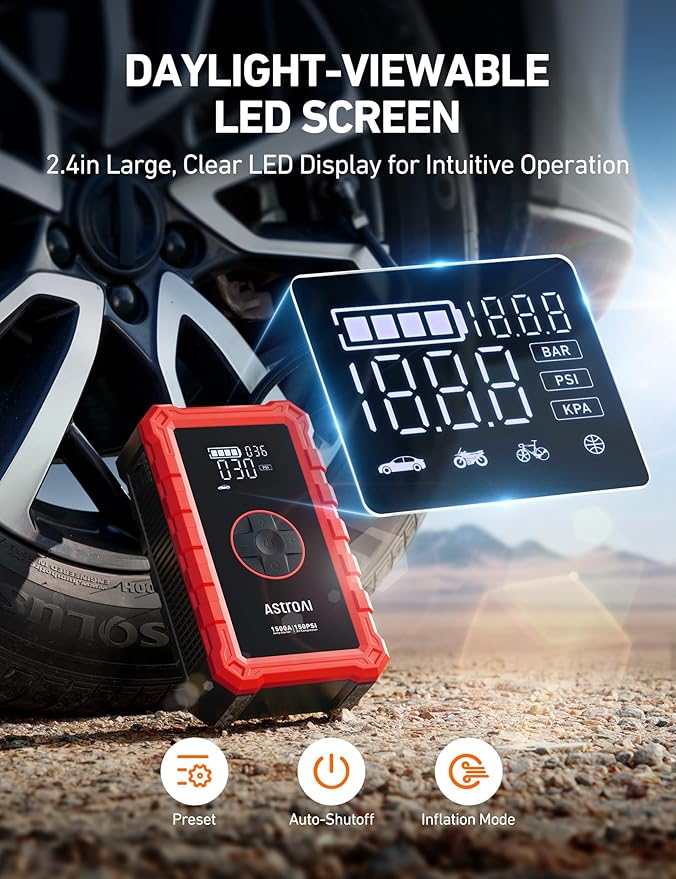 AstroAI S8 Air Jump Starter