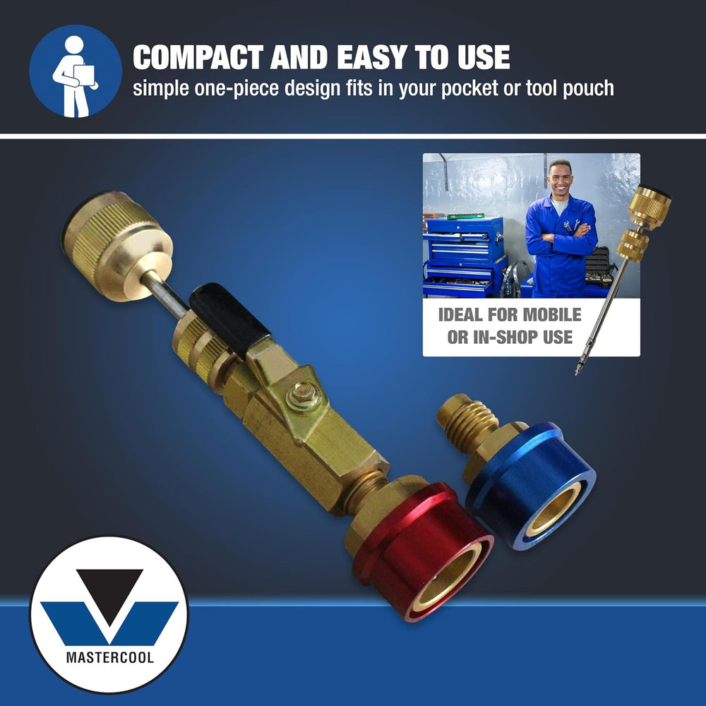 Mastercool 81490 R134a Valve Core Remover Installer
