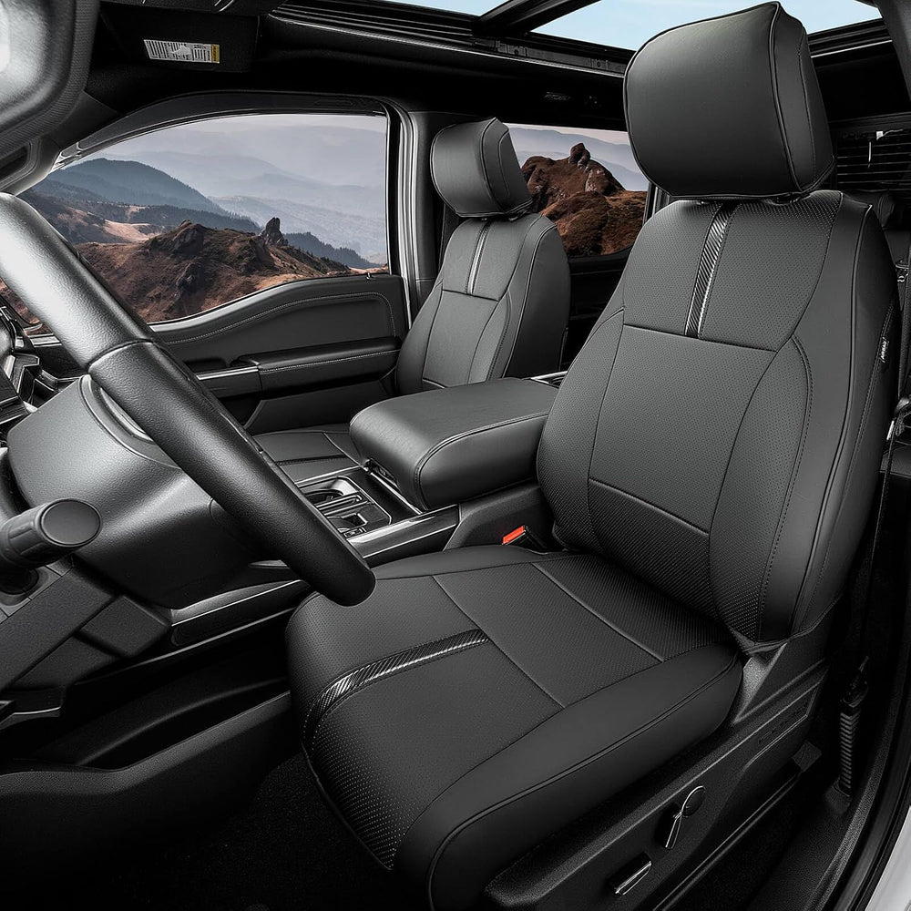 for Ford F150 Seat Covers 2015-2023 2024 2025 2026 (Only Front Seat Covers), ...