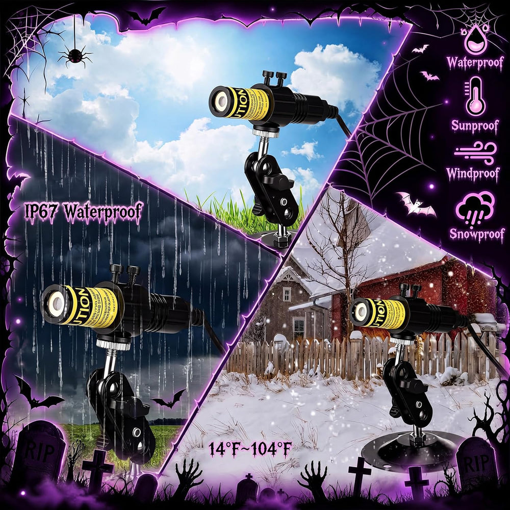 1 Pack Purple Laser Halloween Module Generator with Timer