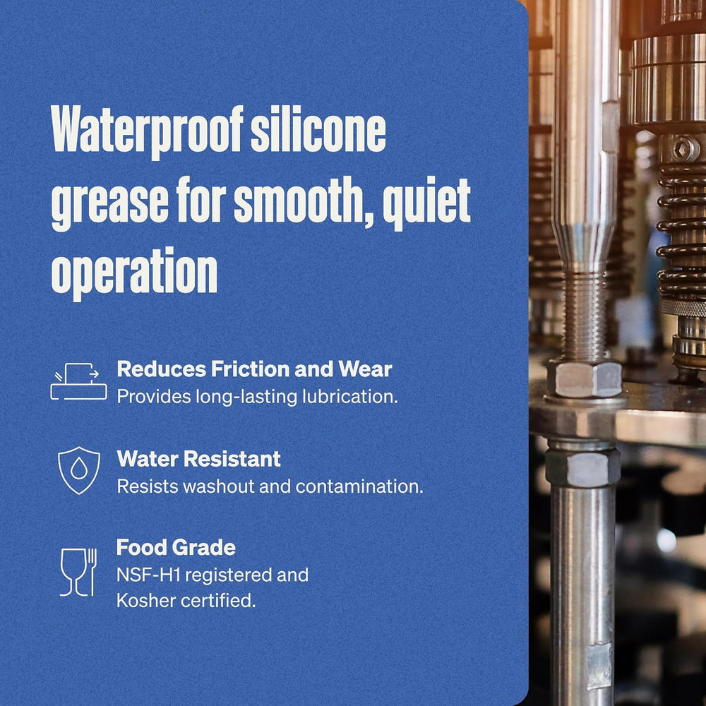 Super Lube Silicone Lubricating Grease w/Syncolon - Waterproof, All Purpose, ...