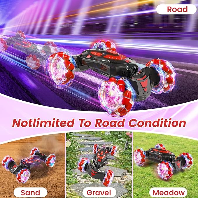 Gesture Sensing RC Stunt Car, Remote Control Car Toys