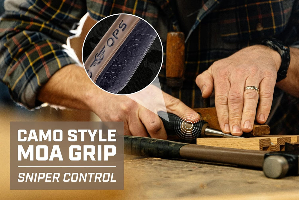 Spec Ops Tools Wood Chisel for Carpentry & Woodworking, Beveled Edge High...