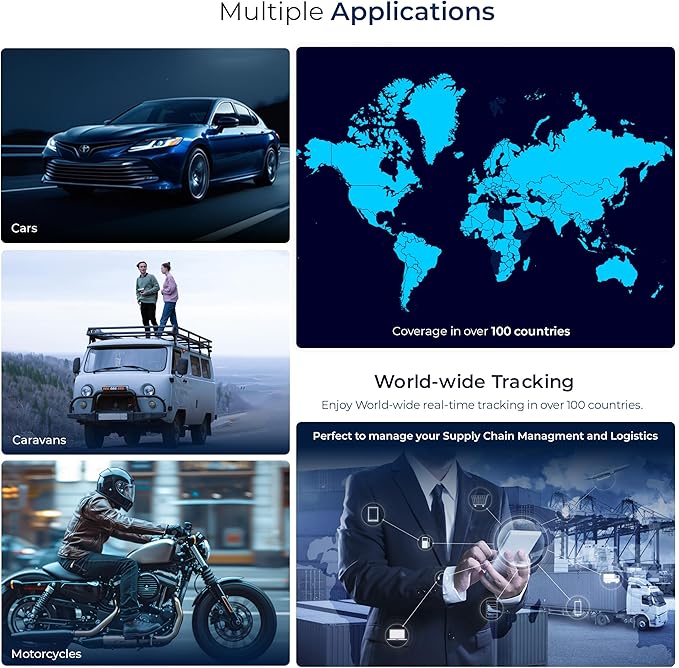 SALIND GPS Magnetic, Motorcycles & Trucks, Car Tracker Device