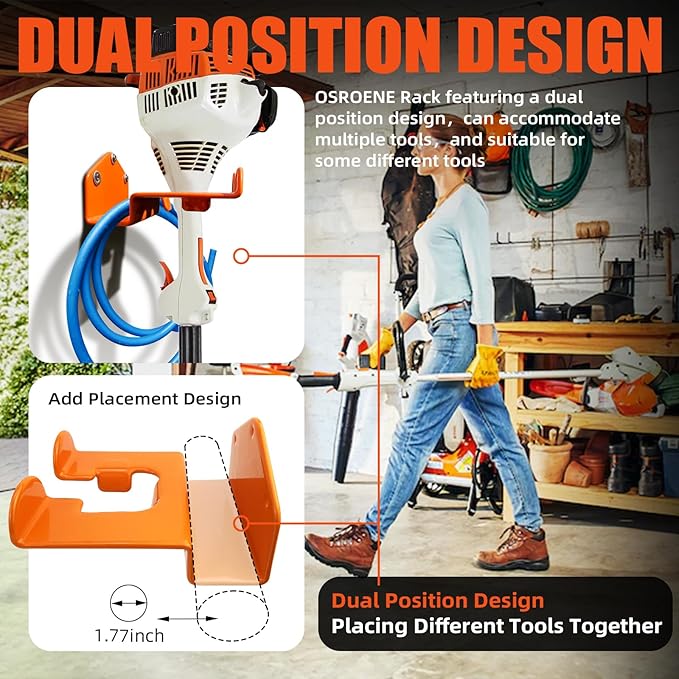 Weedeater Hanger, 4 Pack Weed Eater Hanger