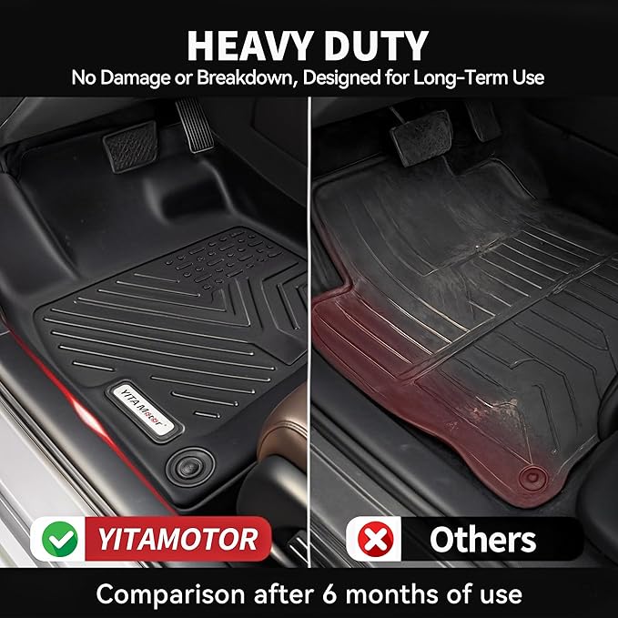 YITAMOTOR Floor Mats & Cargo Liners Fits