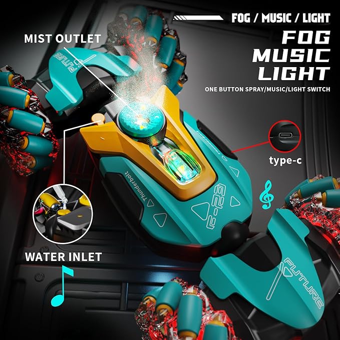 Gesture Sensing RC Stunt Car, Remote Control Car Toys