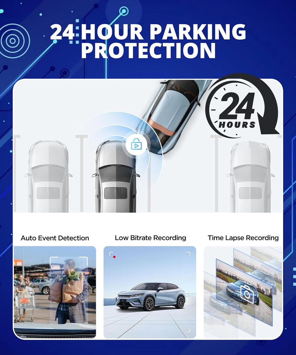 VIOFO A119 V3 Dash Cam, 2K Front Recording, GPS, True HDR Car Dashcam