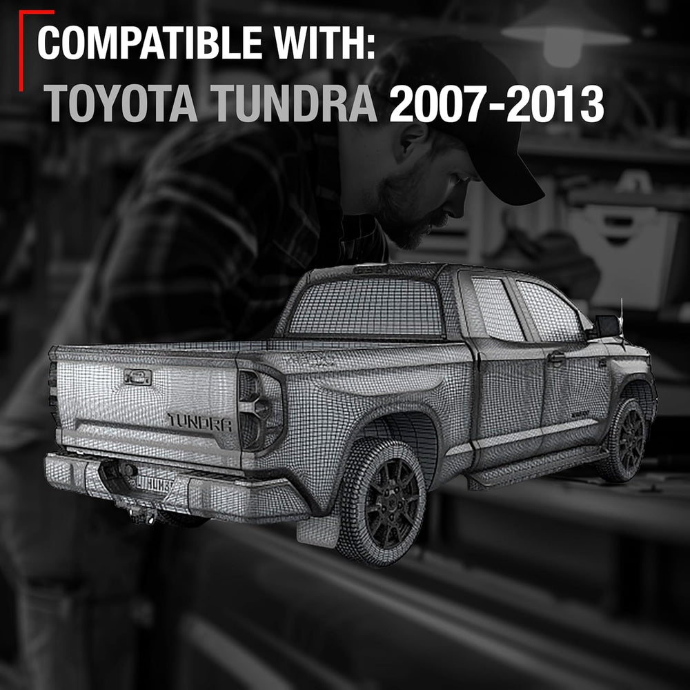 T1A Tailgate Handle Assembly Replacement, Upgraded Metal - Compatible with 20...