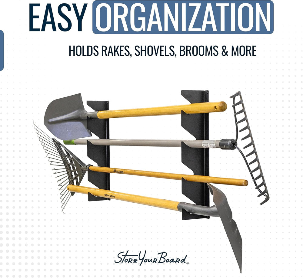 StoreYourBoard Shed Tool Organizer Wall Mount, Garage Organization, Garden To...