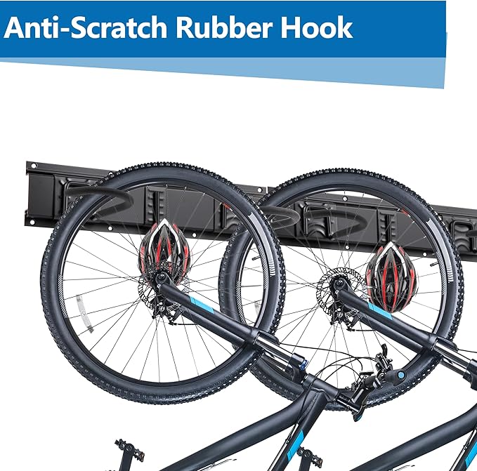 Sinoer Bike Storage Rack, Bike Wall Rack, Bike Storage Wall Mount