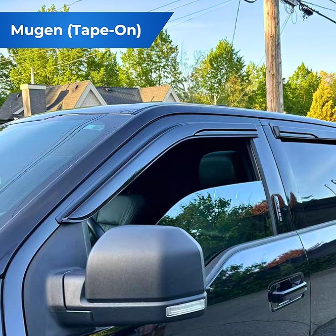 KPY Window Visor Rain Guard Compatible