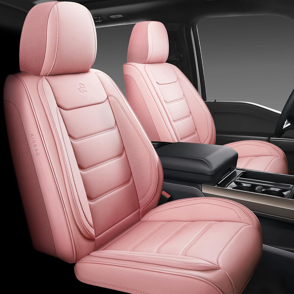 Full Coverage Faux Leather Car Seat Covers Full Set,Automotive Seat Covers fo...