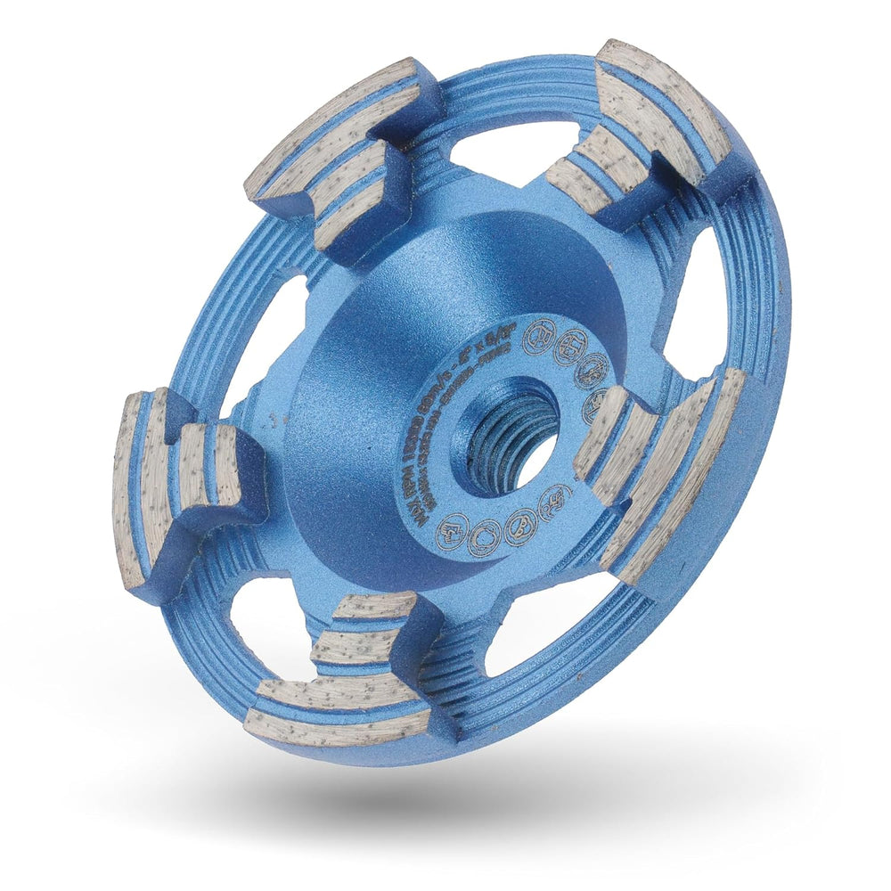 PRODIAMANT 4" (100mm) Diamond Cup Wheel for Concrete Grinding, Surface Prep