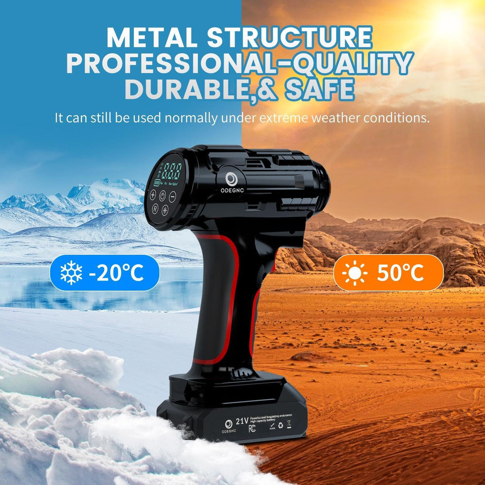 Cordless Air Compressor 160PSI Portable Tire Inflator with 10000mAh Battery &...