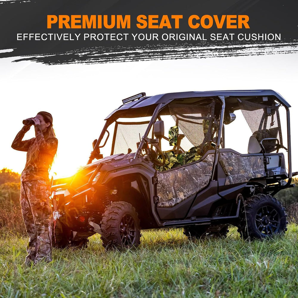 BORDAN UTV Seat Cover for Pioneer 1000/1000-5/1000-6 2016-2025, 1680D Heavy D...