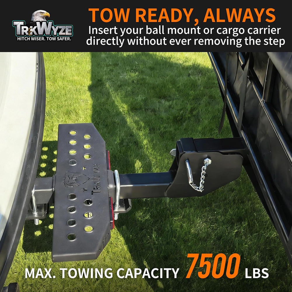 1776-2026 Edition 3-in-1 Hitch Step, Anti-Slip, X-Large Stepping Surface for ...