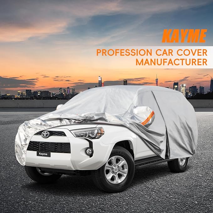 Kayme 6 Layers SUV Car Cover Custom Fit