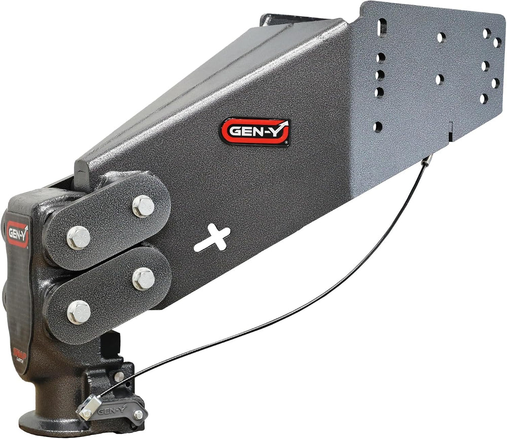 GEN-Y Hitch Fifth Wheel to Gooseneck SnapLatch Coupler - 1,500 LBS - 4,500 LB...