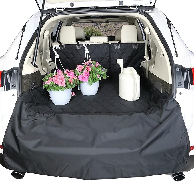 4Knines SUV Cargo Liner for Dogs, Trunk Mat for SUV, Durable Cargo Cover