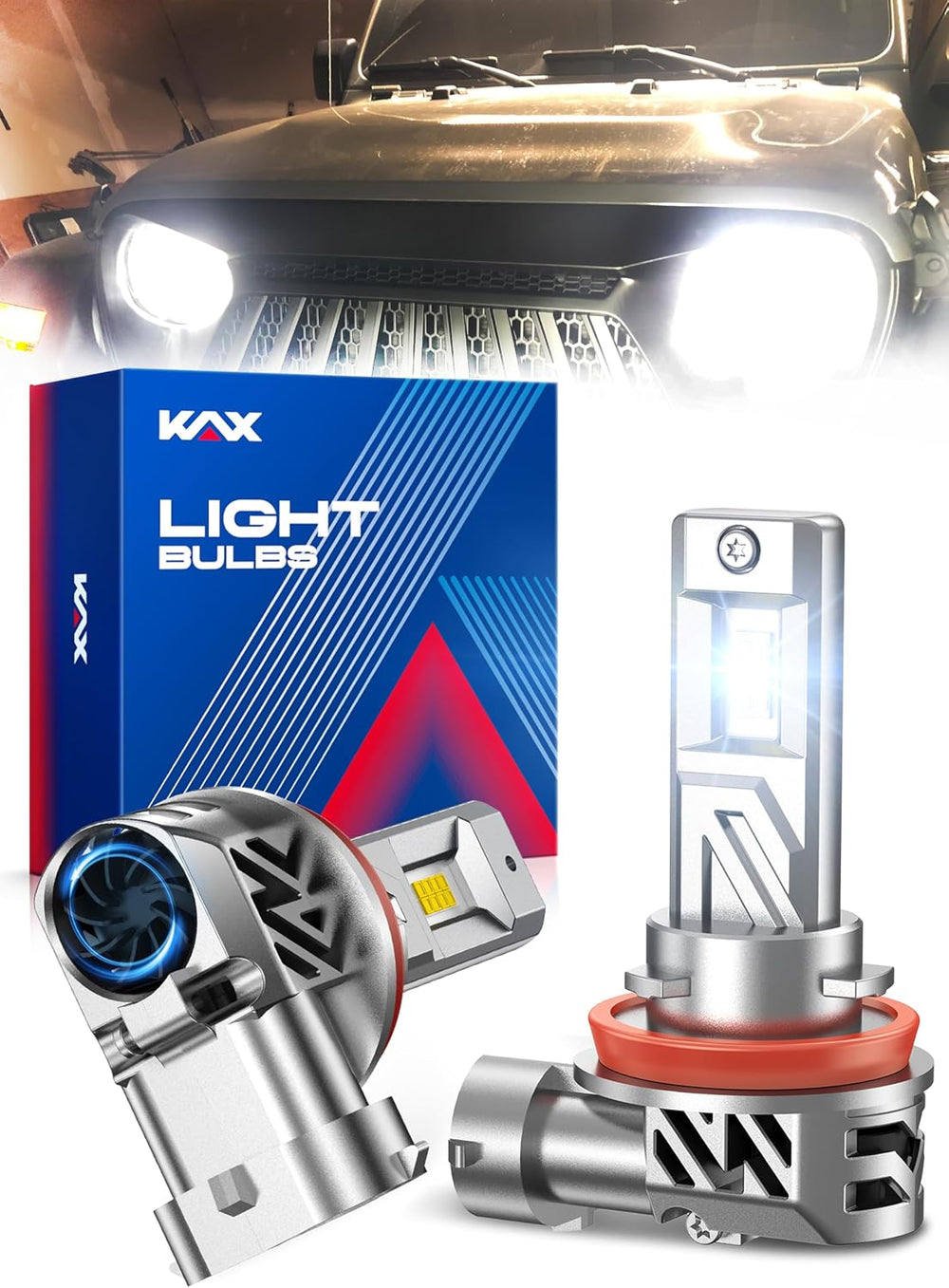 2025 10X Brightener H11 Led Bulb (2 Pack)