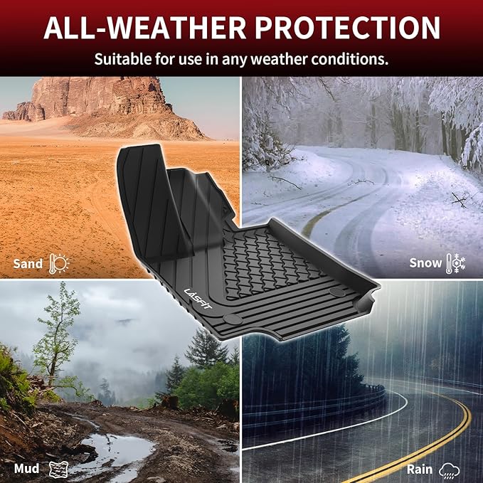 LASFIT Floor Mats&Trunk Mat for Lexus NX/ NX250/ NX350 2022-2025, All Wea...