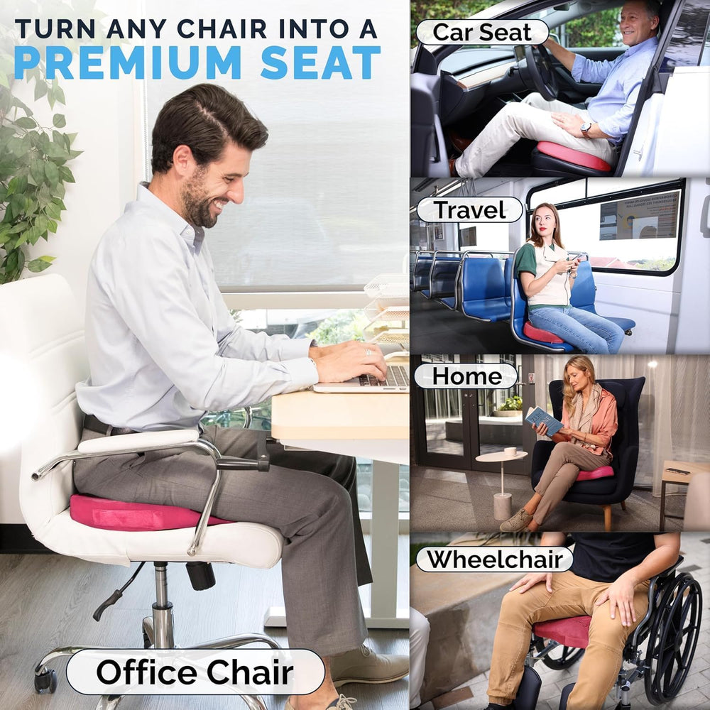ComfiLife Doctor Recommended Seat Cushion - Premium Gel & Memory Foam Off...