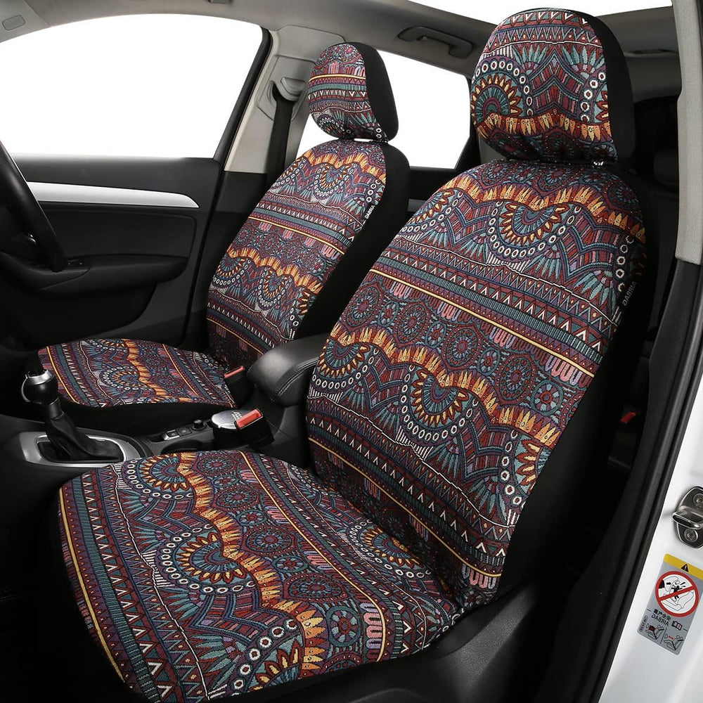 P&J AUTO P&J Baja Blanket Car Seat Covers Magic Boho Designs Universa...