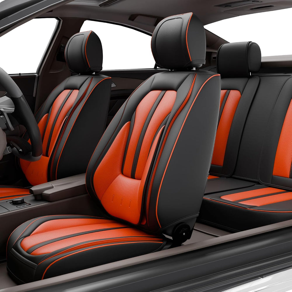 5PCS H7 Front and Back Car Seat Covers Auto Interior Accessories with Water P...