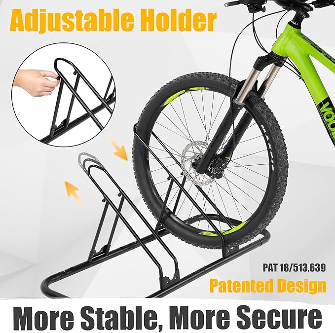 CyclingDeal Bike Rack Floor Parking Bike Stand