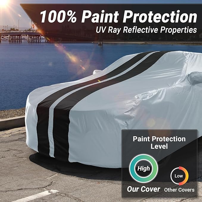 iCarCover Custom Car Cover for Chevy Sonic Hatchback Waterproof All Weather