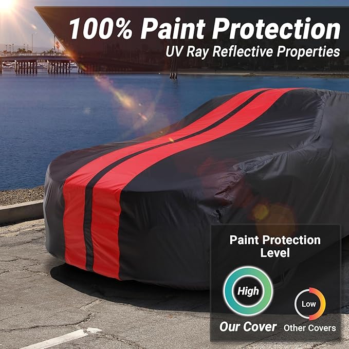 iCarCover Custom Car Cover for Chevy Caprice Wagon Waterproof All Weather Rain
