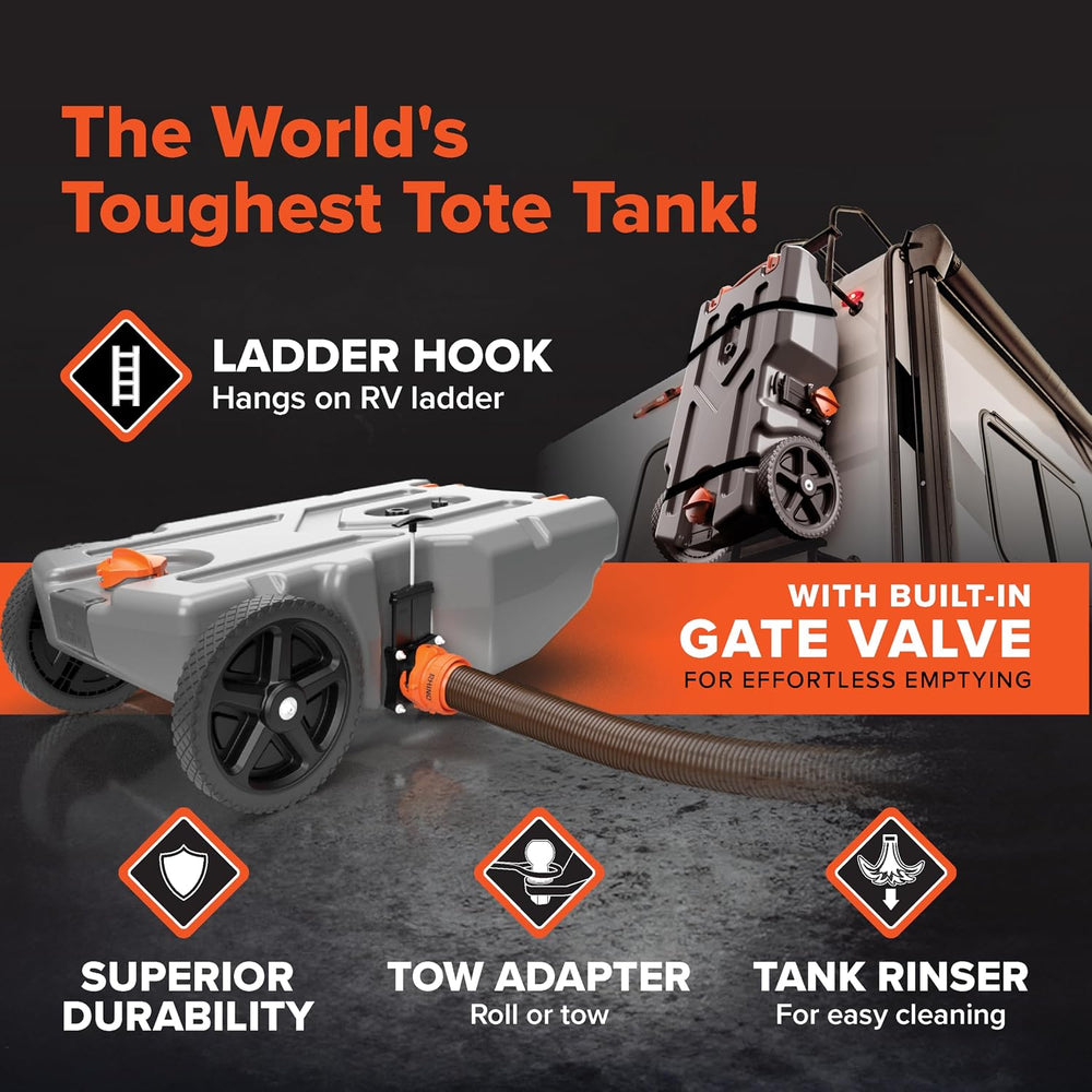 Camco Rhino 36-Gallon RV Tote Tank, (39006)