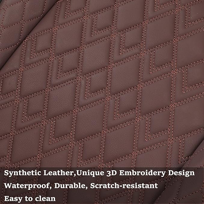 JOJOBAY Car Seat Covers for Dodge Ram 2 Pcs Front, Fit Ram 2009-2025