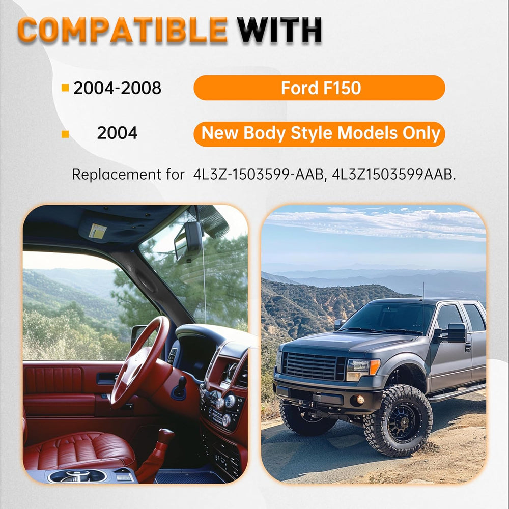 ECOTRIC A Pillar Grab Handle Driver Side Compatible with 2004-2008 Ford F150 ...