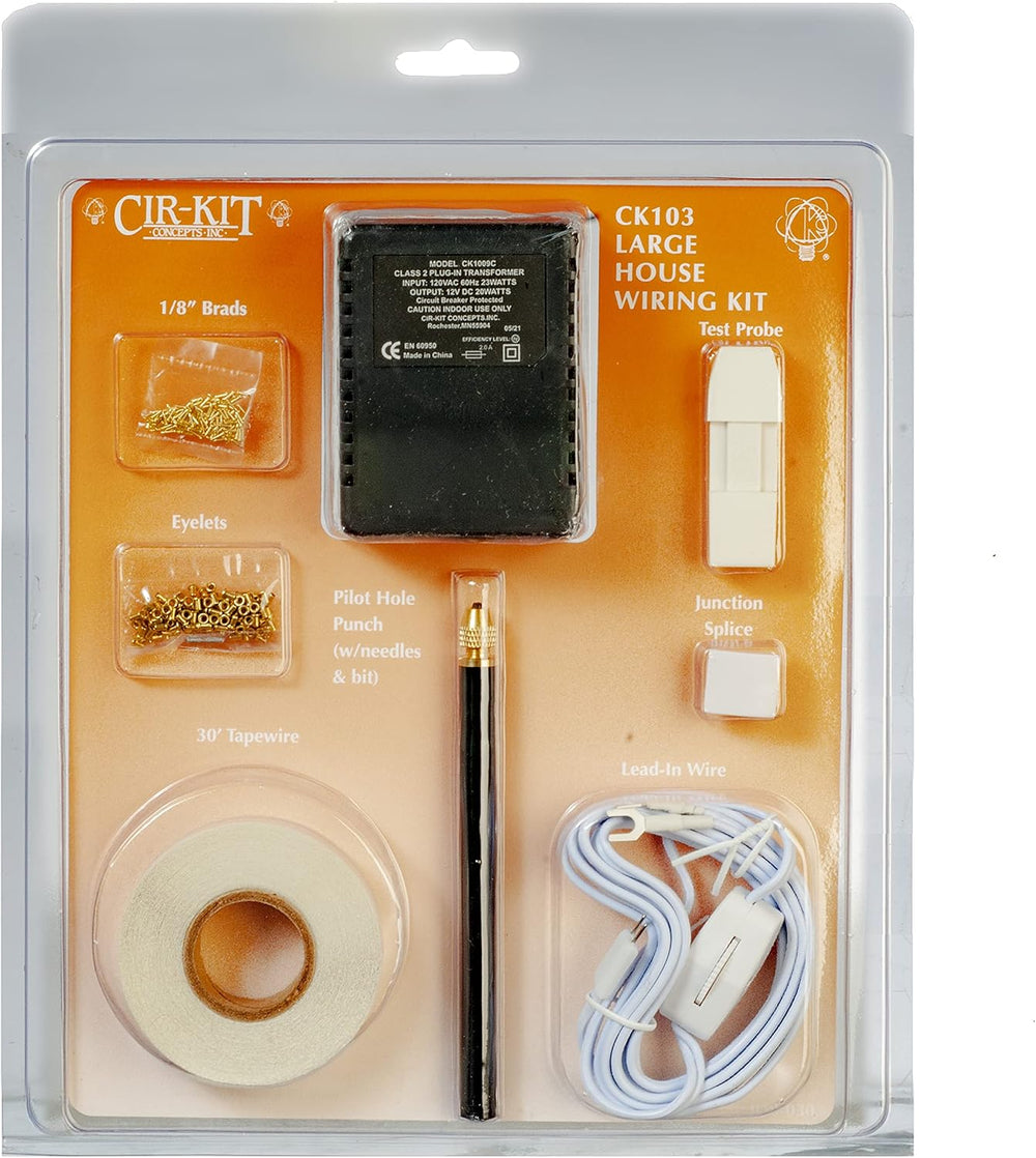 Dollhouse Miniature Large House Wiring Kit