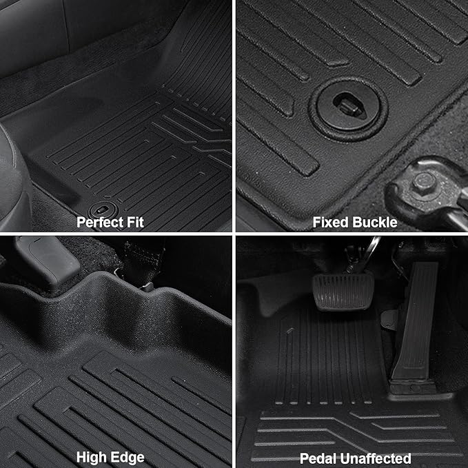 Floor Mats Set for 2022-2025 Hyundai Tucson Gas, Full Coverage All Weather