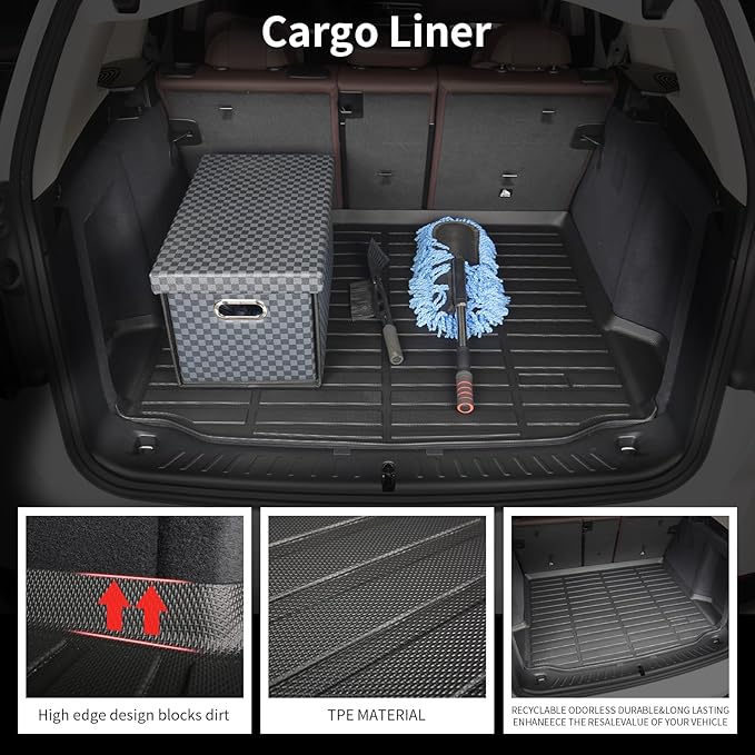 All Weather Floor Mats and Cargo Liners Set Fit