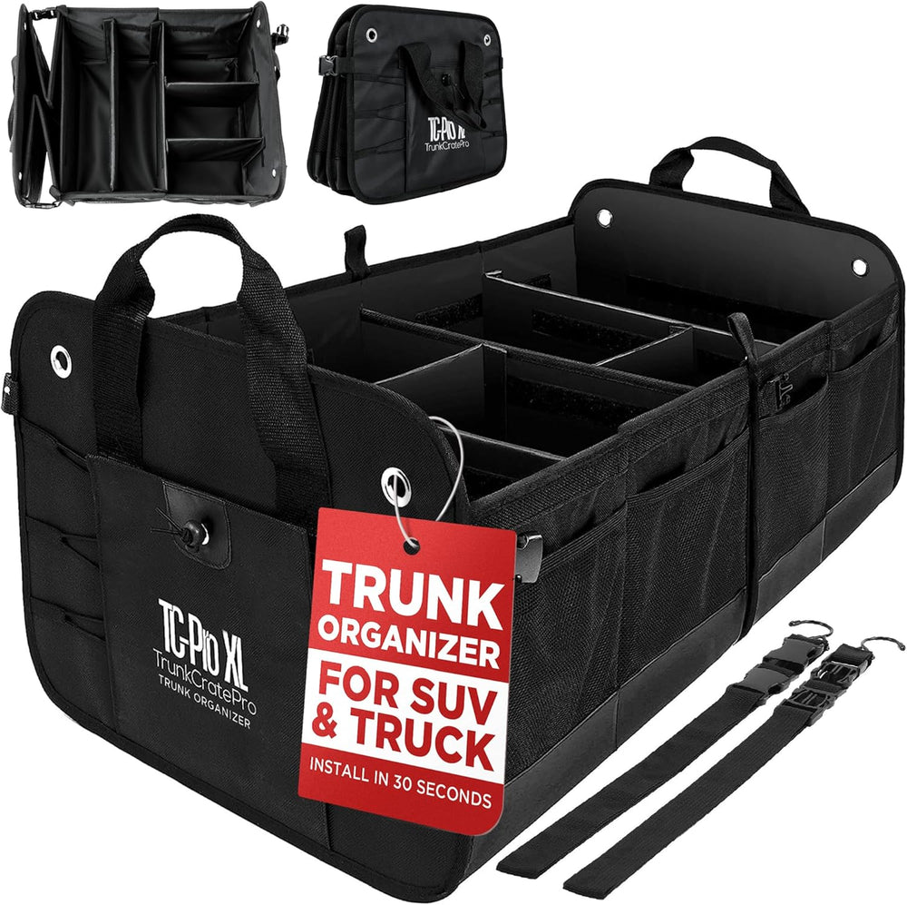 TRUNKCRATEPRO XL Premium SUV, Car Trunk Organizer