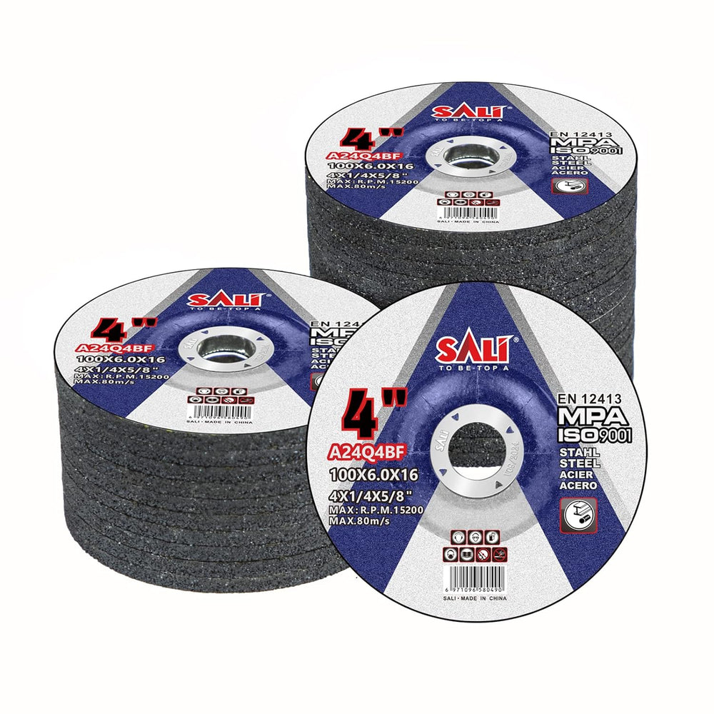 SALI 25 Pack 4 Inch Grinding Wheels for General Purpose Metal & Stainless...