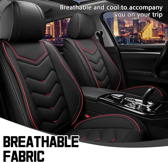 Car Seat Covers for Chrysler Pacifica 2004-2025, Stylish Sport Seat Cover