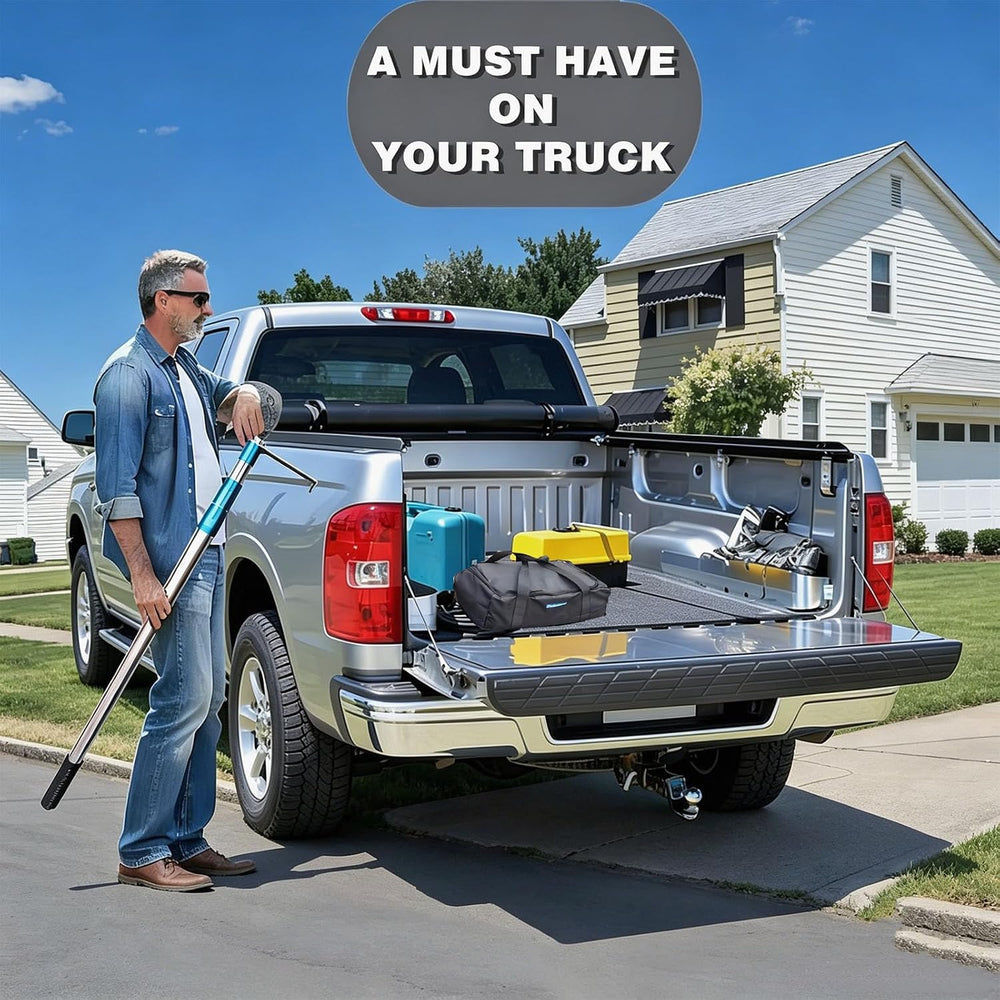 Cargo Grabber Reach Retriever Tool, 6.3 Ft Heavy Duty Truck Bed Accessories T...