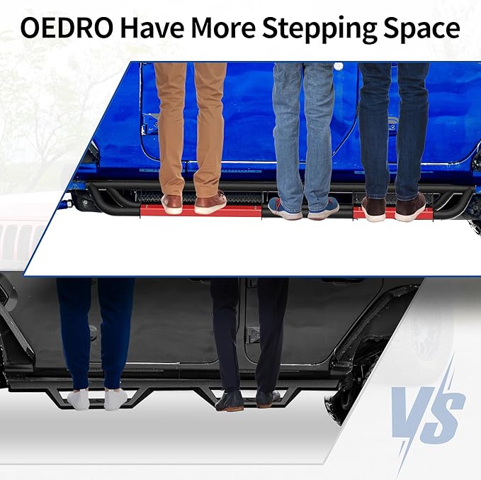 oEdRo 6 inch Running Boards Compatible