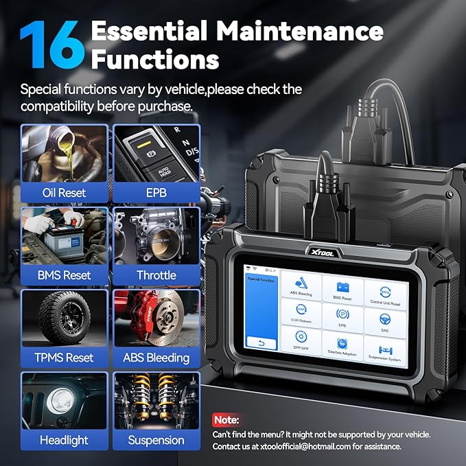 XTOOL D5S OBD2 Scanner