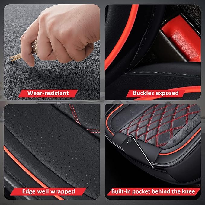 MIROZO Dodge Ram Seat Covers Full Set