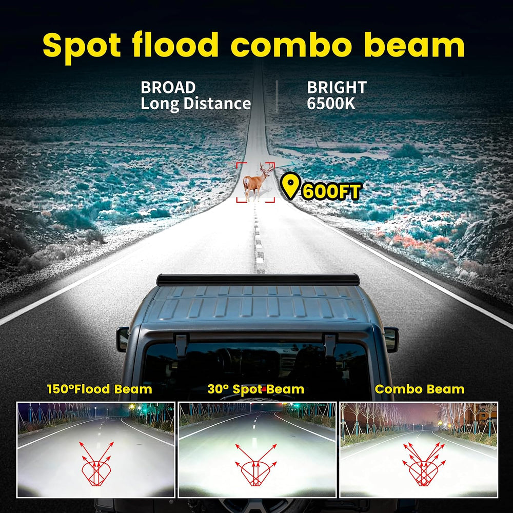 LED Light Bar Kits for Truck - WINBANG 25 Inch 240W Slim Lights Bars, 4 inch ...