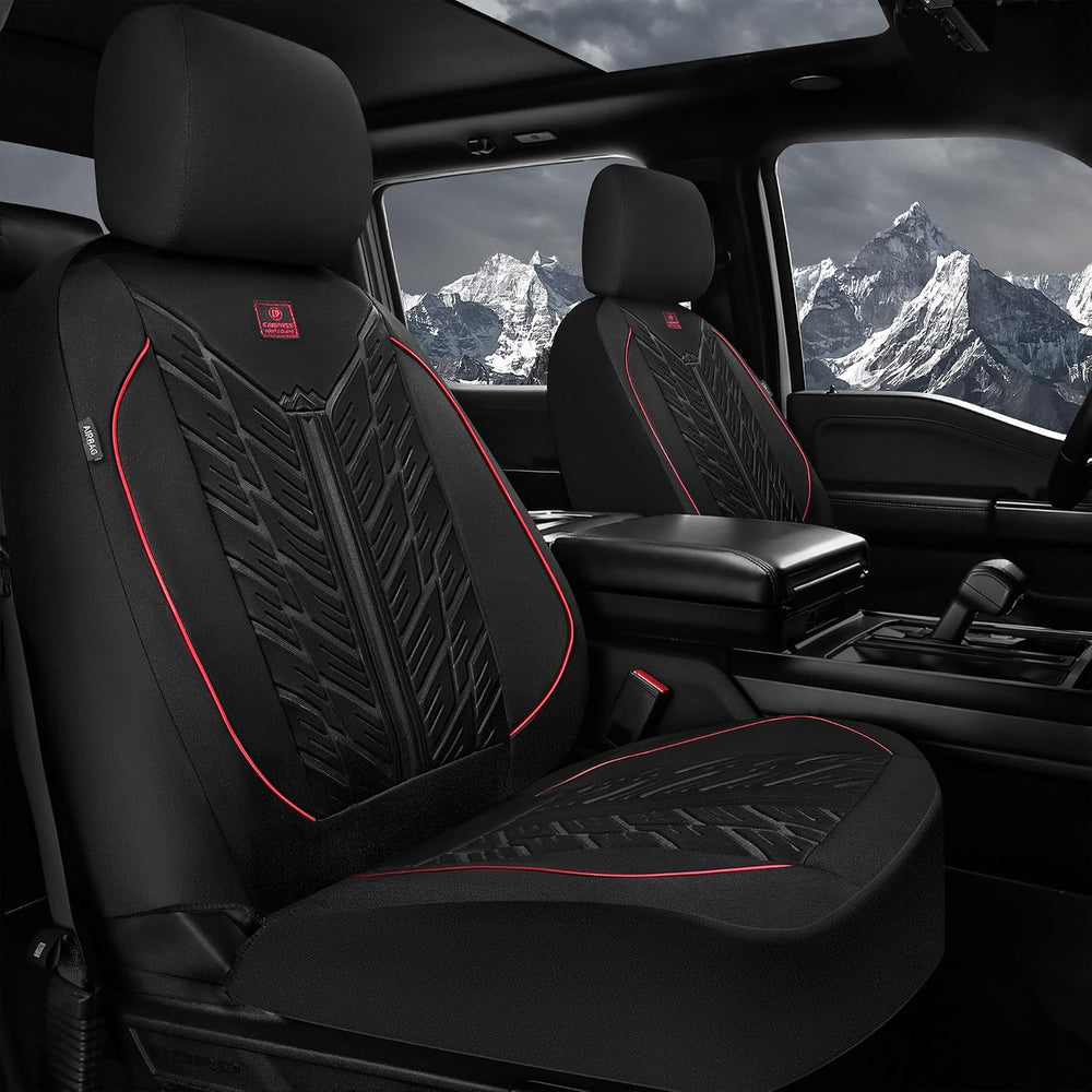 CAR PASS Waterproof Car Seat Covers Front Seats,Neoprene Seat Covers 3D Tyre ...