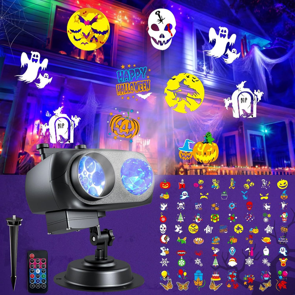 Halloween Projector Lights Outdoor Brighter Holiday Themes Christmas